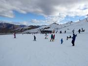 Piste d'entraînement avec tapis roulants