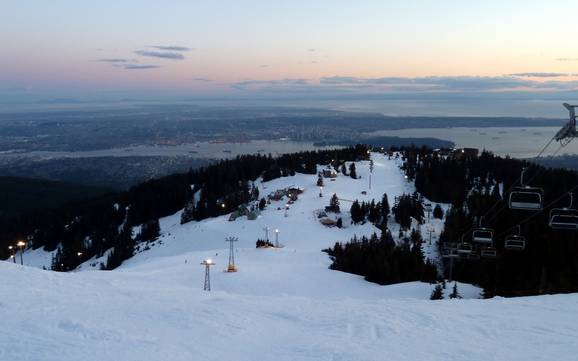 Meilleur domaine skiable dans les monts North Shore – Évaluation Grouse Mountain