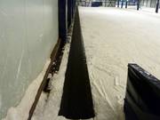 Tapis roulant sur la piste débutant