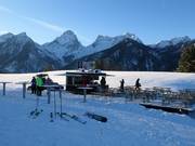 Kiosque à la descente vers la vallée