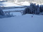 Descente jusqu'à la vallée vers Zell am Ziller