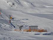 Vue sur la piste d'entraînement au téléski Schmuggi Luggi