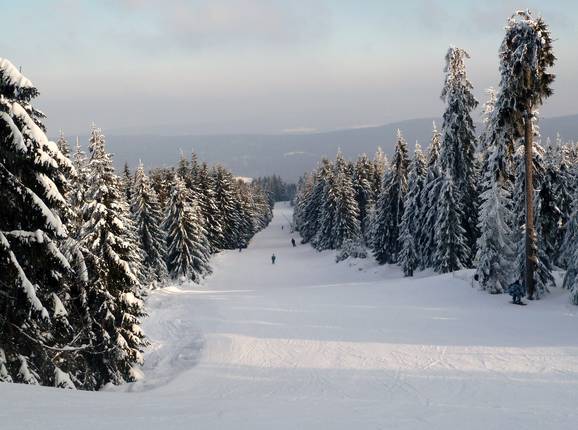 Descente nord Ochsenkopf