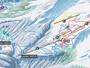 Plan des pistes Evolène