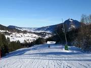 Piste Märchenwiese - la plus longue piste du domaine skiable