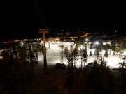 Domaine skiable pour la pratique du ski nocturne Ruka