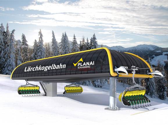 Lärchkogelbahn - © Planai-Hochwurzen-Bahnen Gesellschaft m.b.H.