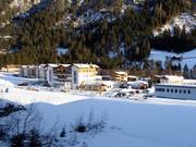 Hébergements à la station de vallée de Ladurns