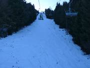 Piste noire sous la Hohenbogenbahn