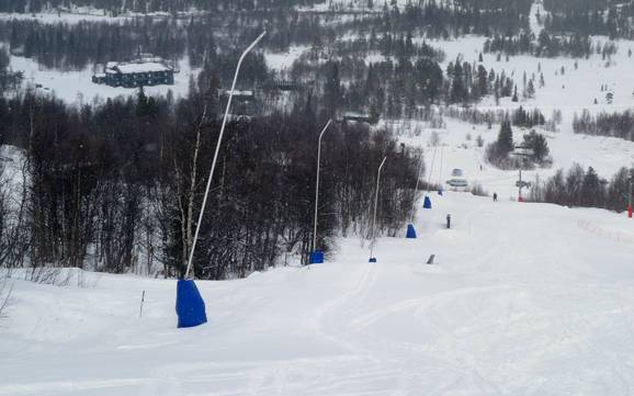Fiabilité de l'enneigement vallée de Valdres – Fiabilité de l'enneigement Raudalen