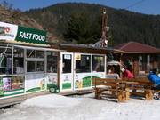 Kiosque à la station de vallée