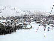 Vue sur Jackson, Wyoming