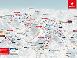 Plan des pistes Kitzbüheler Horn