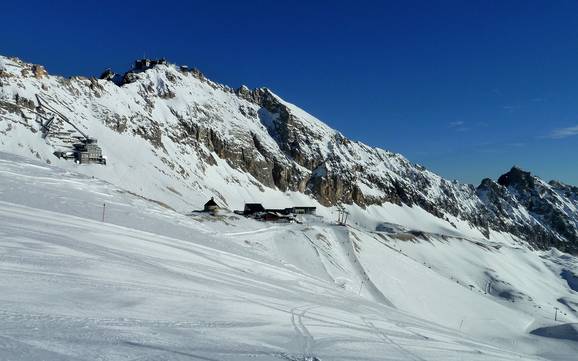 Le plus haut domaine skiable en Allemagne – domaine skiable Zugspitze