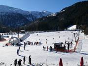 Vaste zone d'entraînement au centre de ski Angertal