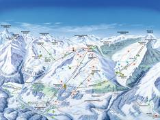 Plan des pistes Grossglockner Heiligenblut