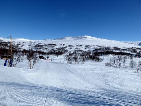 Västerbotten: Taille des domaines skiables – Taille Hemavan