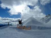 Enneigement de stockage au Grubigstein