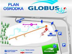 Plan des pistes Globus Ski – Lublin