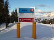 Signalisation détaillée des pistes