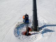 Canon à neige sur la piste de Witów