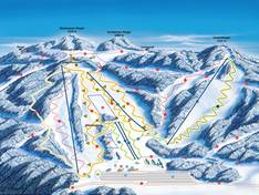 Plan des pistes Geißkopf – Bischofsmais