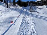 Piste de vitesse Chalte Bodo sous le Moosalp-Express