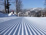 Préparation des pistes de première classe au Szczyrk Mountain Resort