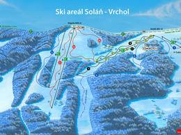 Domaine skiable Soláň – Vrchol