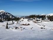 Vue sur le plateau élevé des Hutterer Böden
