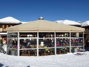 Parapluie à la station intermédiaire Valbona (Moena)