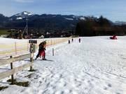 Übungslift Hocheck - Télécorde/remonte-pente à câbles bas