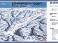 Plan des pistes Salamandra Resort – Banska-Stiavnica