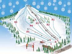 Plan des pistes Påminne