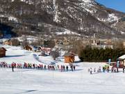 Zone d'entraînement dans la vallée