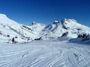 Vue de Lech jusqu'à Schröcken