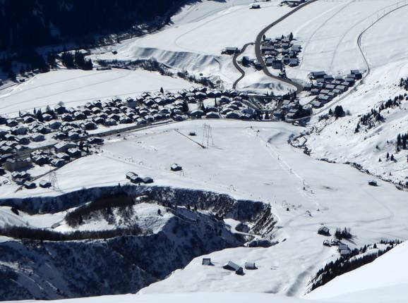 Zone d'entraînement Valtgeva à Sedrun