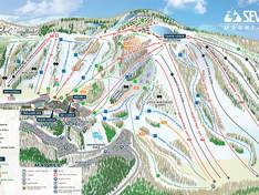 Plan des pistes Seven Springs
