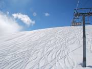 Fresh Tracks au télésiège du Corbier