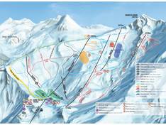 Plan des pistes Le Lys – Cauterets