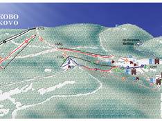 Plan des pistes Semkovo