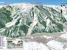 Plan des pistes Bald Mountain – Sun Valley