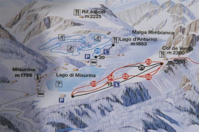 Misurina – Passo Tre Croci Misurina – Passo Tre Croci