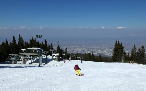 Skier près de Sofia (София)