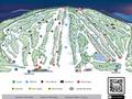 Plan des pistes Le Relais – Lac Beauport
