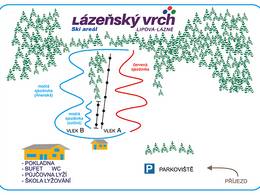 Domaine skiable Lázeňský vrch – Lipová Lázně