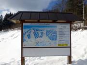 Panneau d'information sur le parking