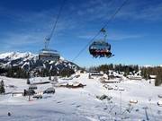 Télésiège 6 places Höss-Express et Hutterer Böden