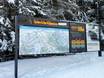Alpes du Plessur: indications de directions sur les domaines skiables – Indications de directions Arosa Lenzerheide