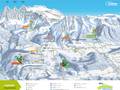 Plan des pistes Ramsau am Dachstein – Rittisberg